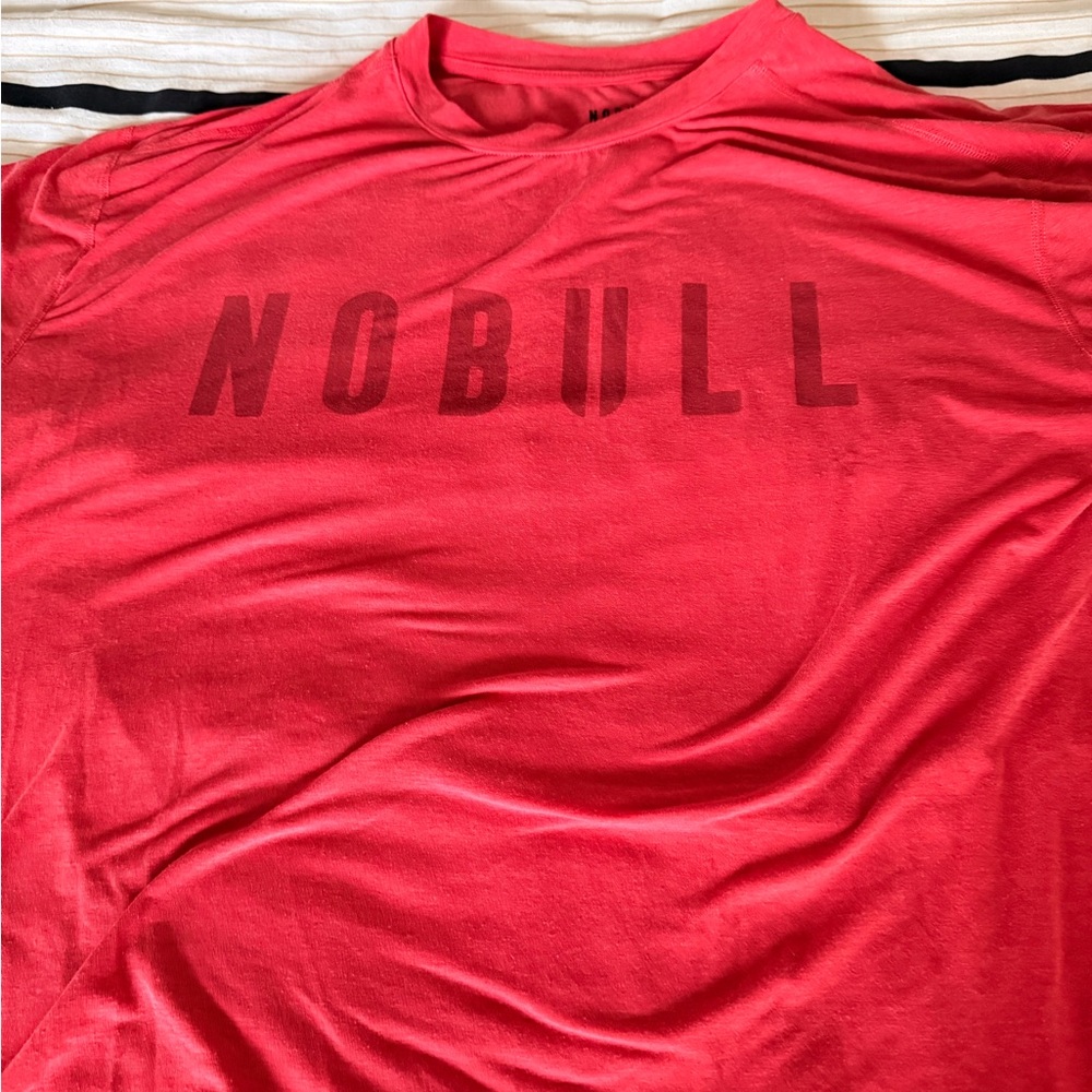NOBULL Bold Red Performance Tee